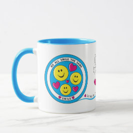 Wir lächeln alle gleich._ tasse