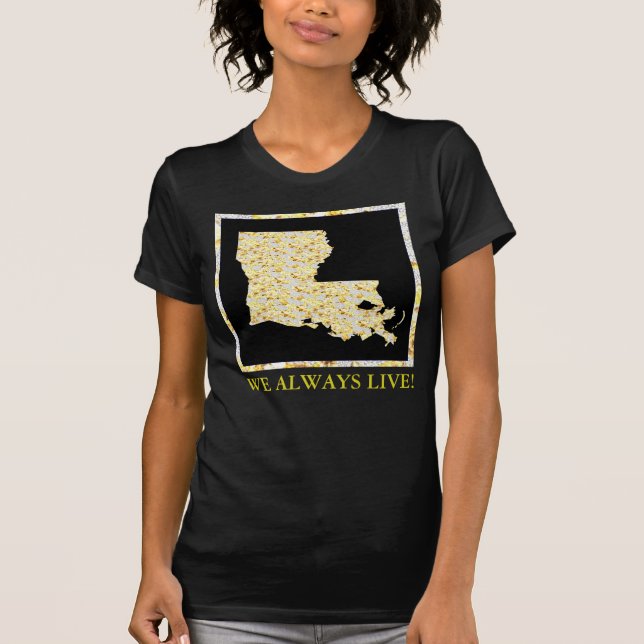 WIR LEBEN IMMER! T-Shirt (Vorderseite)