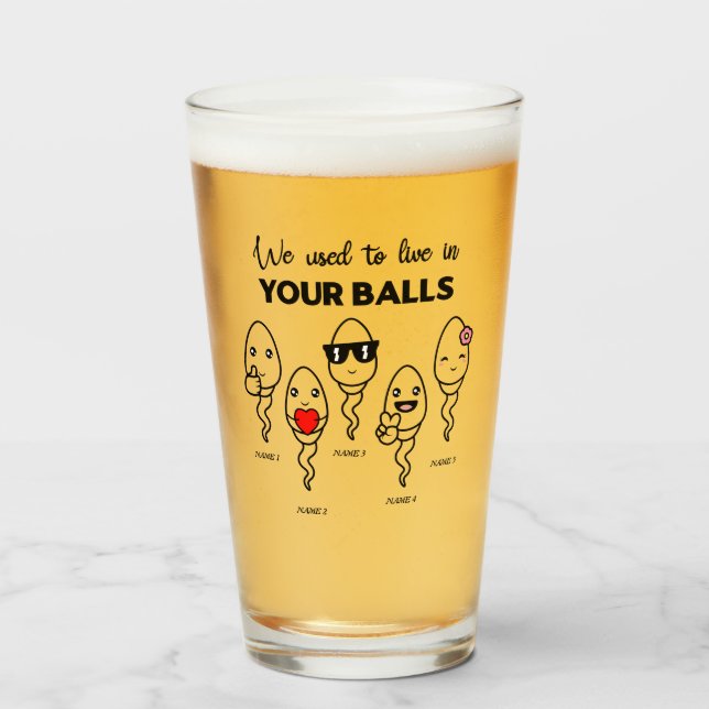 Wir lebten früher in Ihren Ballen, Individuelle Na Glas (Vorne (Gefüllt))