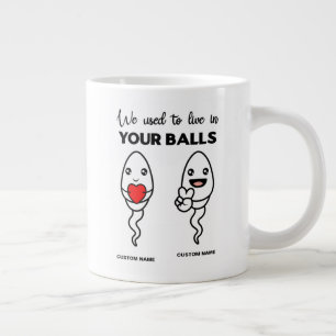 Wir lebten früher in Ihren Ballen, Individuelle Na Jumbo-Tasse