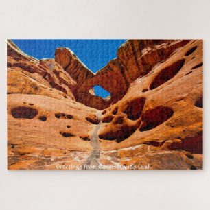 Wir Liebe Canyon Lands Utah Jigsaw Puzzle