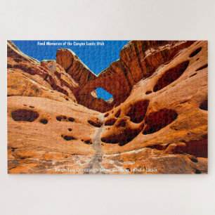 Wir Liebe Canyon Lands Utah Jigsaw Puzzle