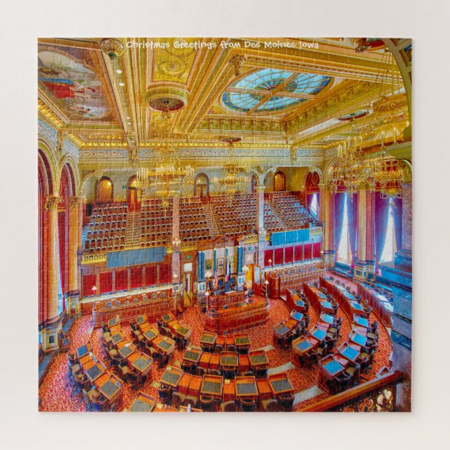 Wir Liebe Des Moines Iowa. Jigsaw Puzzle (Vertikal)