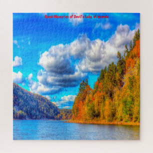 Wir Liebe Devils Lake Wisconsin. Jigsaw Puzzle