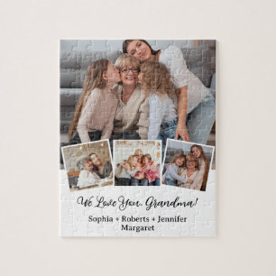 "Wir Liebe dich, Oma" Geschenk mit benutzerdefinie