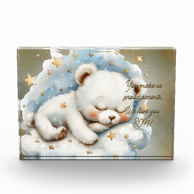 Wir Liebe dich SON! Fotoblock (Vorderseite)