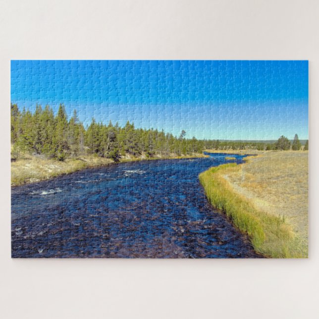 Wir Liebe Firehole River Yellowstone (Horizontal)
