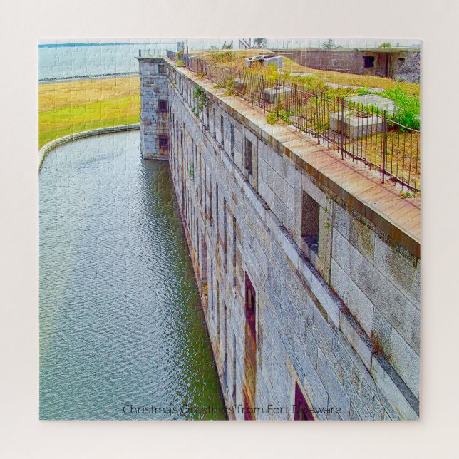 Wir Liebe Fort Delaware Jigsaw Puzzle (Vertikal)