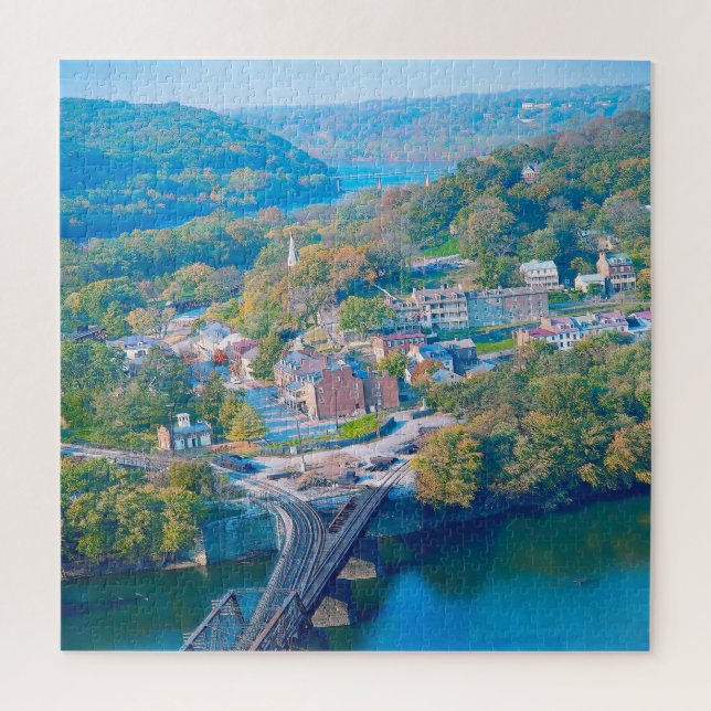 Wir Liebe Harpers Ferry West Virginia. (Vertikal)