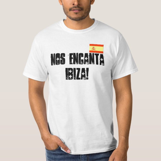 Wir Liebe Ibiza T-Shirt (Vorderseite)