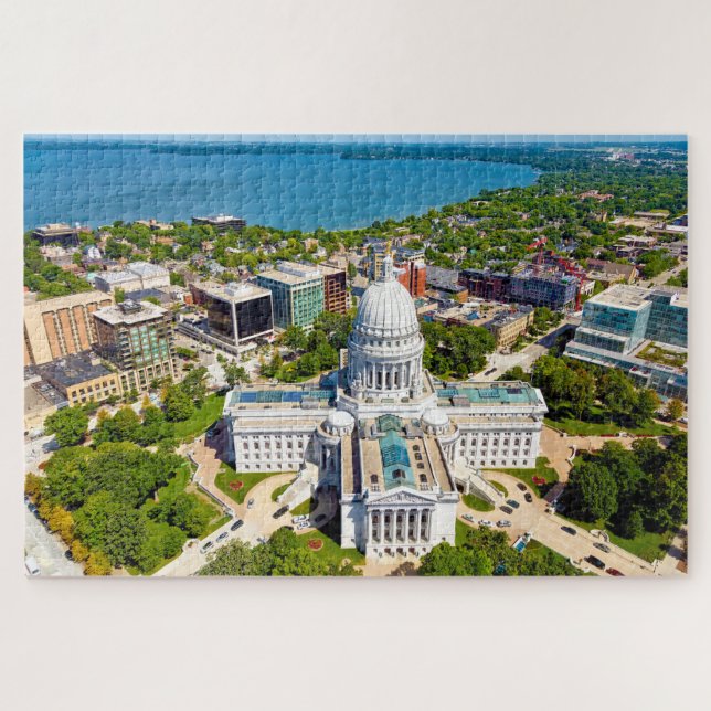Wir Liebe Madison Wisconsin. (Horizontal)