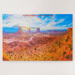 Wir Liebe Monument Valley Utah Jigsaw Puzzle