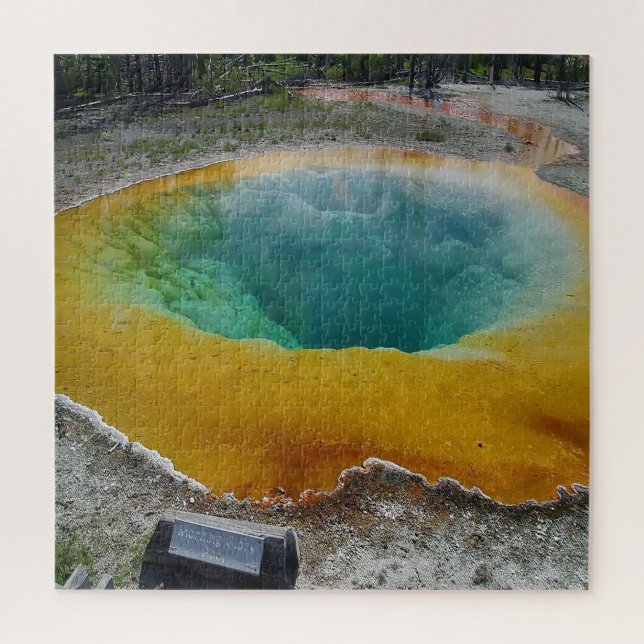 Wir Liebe Morning Glory Pool Wyoming. (Vertikal)