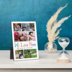 Wir Liebe Nana Foto Collage Fotoplatte