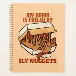 Wir Liebe Nuggets - Nugget Liebe - ASL ILY Obsessi Planer