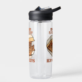 Wir Liebe Nuggets - Nugget Liebe - ASL ILY Obsessi Trinkflasche