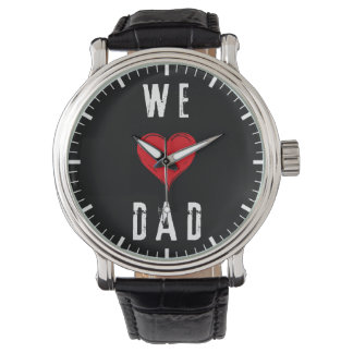 Wir Liebe Papa sehen | Väter Armbanduhr