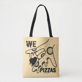 Wir Liebe Pizzas - Pizza Liebe - ASL ILY Obsession Tasche