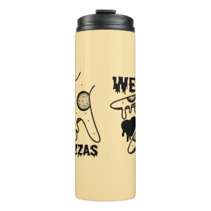 Wir Liebe Pizzas - Pizza Liebe - ASL ILY Obsession Thermosbecher