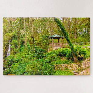 Wir Liebe Regenbogenfedern in Florida Jigsaw Puzzl