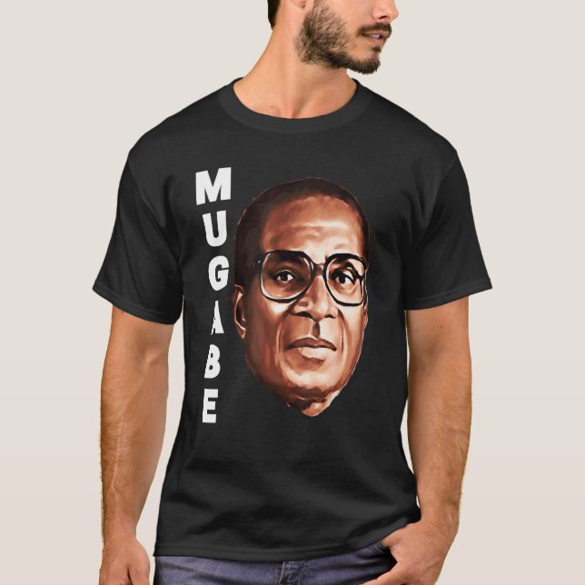 Wir Liebe Robert Mugabe T-Shirt (Vorderseite)