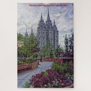 Wir Liebe Salt Lake City Utah Jigsaw Puzzle