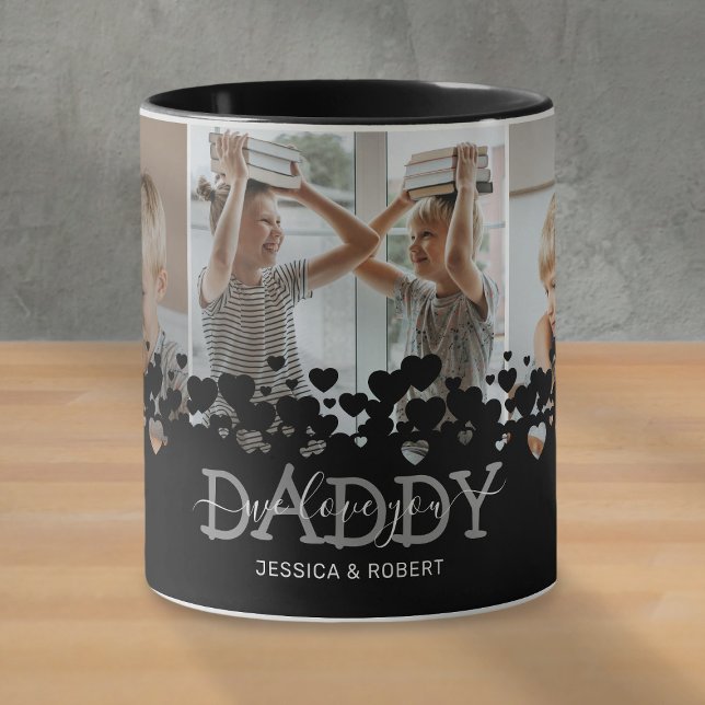 Wir Liebe Sie Daddy 3 Foto Tasse (Von Creator hochgeladen)