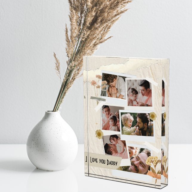 Wir Liebe Sie Daddy FotoCollage Fotoblock (Von Creator hochgeladen)