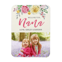 Wir Liebe Sie Nana | Foto Magnet