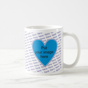 Wir Liebe Sie Nana - personifizieren Sie mit Foto Kaffeetasse