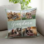 Wir Liebe Sie Oma 4 FotoCollage Kissen<br><div class="desc">Sagen wir, wir haben Sie in dieser Urlaubssaison mit einem personalisierten Weihnachtsgeschenkkissen mit 4 Ihrer Lieblings-Fotos und Enkel-Namen und ... Alle Texte in diesem Design können bearbeitet werden, sodass Sie Ihre eigene Nachricht oder Ihren eigenen Text hinzufügen können. Erhältlich in verschiedenen Farben, Stilen und Produkten.</div>