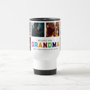 Wir Liebe Sie Oma Custom 6-Foto Reisebecher