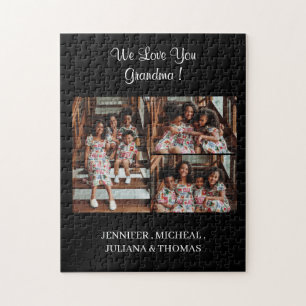 Wir Liebe Sie Oma Custom Foto Collage Script