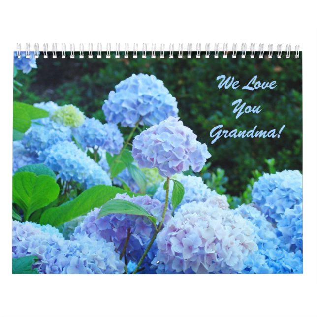 Wir Liebe Sie Oma Floral Geschenk Kalender Blume (Titelbild)