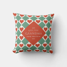 Wir Liebe Sie Oma Geschenke Heart Red Green