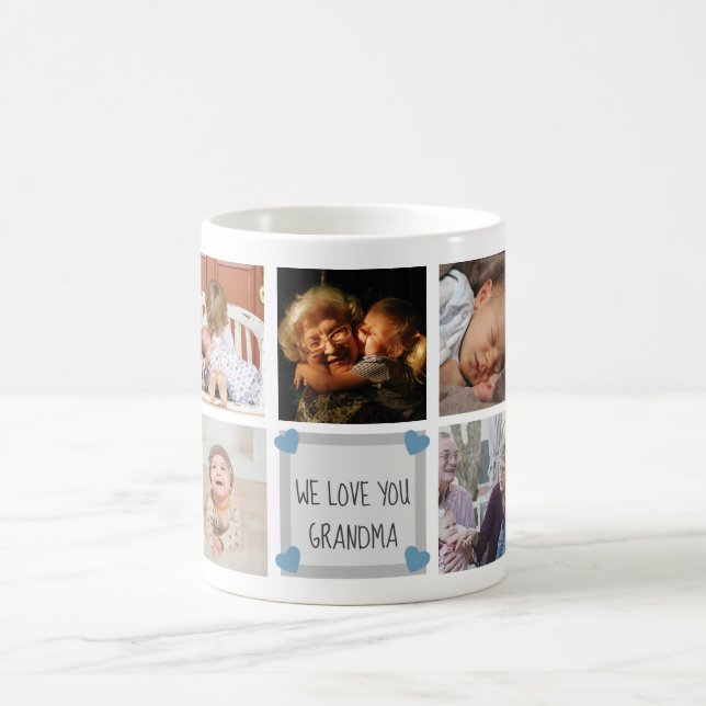 Wir Liebe Sie Oma individuelle Familienkollektion  Kaffeetasse (Mittel)