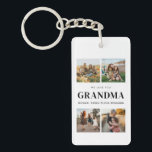 Wir Liebe Sie Oma Personalisiert 4 FotoCollage Schlüsselanhänger<br><div class="desc">Sagen wir,  wir haben Sie mit einem personalisierten Geschenkgutschein-Schlüsselanhänger mit 4 Ihrer Lieblings-Fotos und Enkel-Kinder-Namen Liebe. Alle Texte in diesem Design können bearbeitet werden,  sodass Sie Ihre eigene Nachricht oder Ihren eigenen Text hinzufügen können. Erhältlich in verschiedenen Farben,  Stilen und Produkten.</div>