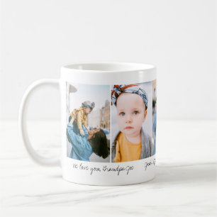 Wir Liebe Sie Opa Foto Collage Tasse