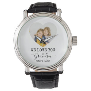 Wir Liebe Sie Opa   Personalisiert eWatch Armbanduhr