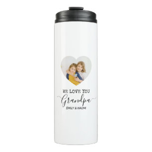 Wir Liebe Sie Opa   Personalisierter Thermaltumble Thermosbecher