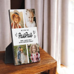 Wir Liebe Sie PawPaw Grandpa Foto Collage Fotoplatte<br><div class="desc">Die PawPaw We Liebe You Heart Modern Foto Collage Plaque ist ein berührendes und personalisiertes Geschenk, das Ihre Liebe für Ihren Großvater zeigt. Diese hübsch gestaltete Gedenktafel besticht durch eine herzförmige Collage aus Foto, mit der Sie Ihre Lieblingsfamilienfotos in einem modernen und stilvollen Layout hinzufügen können. Die herzliche Nachricht "Wir...</div>