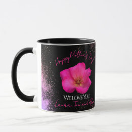 Wir Liebe Sie - Rose des Muttertags Tasse