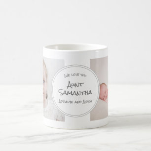 Wir Liebe Sie Tante 2 Foto jeden Augenblick Kaffeetasse
