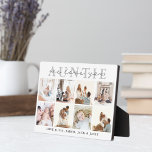 Wir Liebe Sie, Tante Plaque Fotoplatte<br><div class="desc">Gib diese personalisierte Foto-Plakette als wunderbares Geschenk!</div>