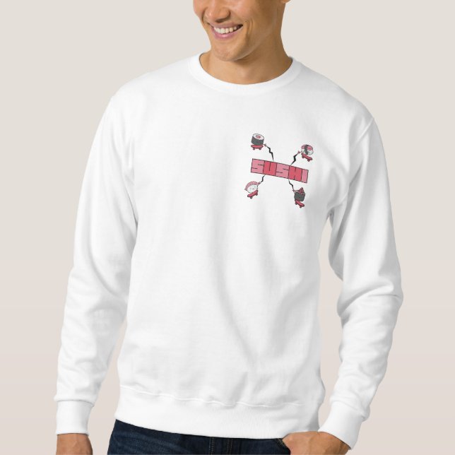 Wir Liebe Sushi - Sushi Liebe - ASL ILY Obsession Sweatshirt (Vorderseite)