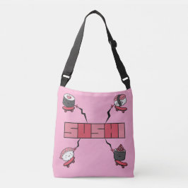 Wir Liebe Sushi - Sushi Liebe - ASL ILY Obsession Tragetaschen Mit Langen Trägern