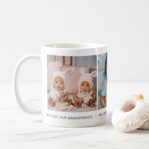 Wir Liebe Unsere Grandeltern Foto Collage Tasse