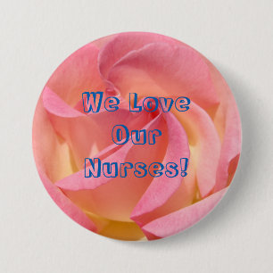 Wir Liebe unsere Krankenschwestern! Die Button