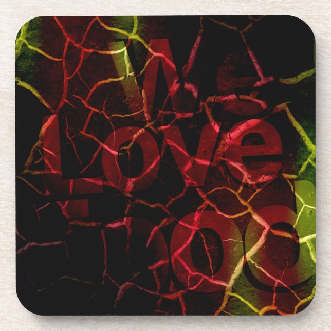 Wir Liebe Untersetzer (Vorderseite)