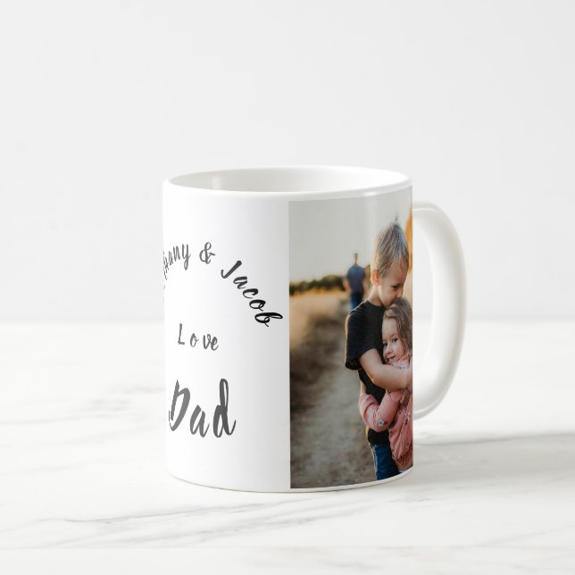 Wir Liebe Vater Kaffeetasse (VorderseiteRechts)